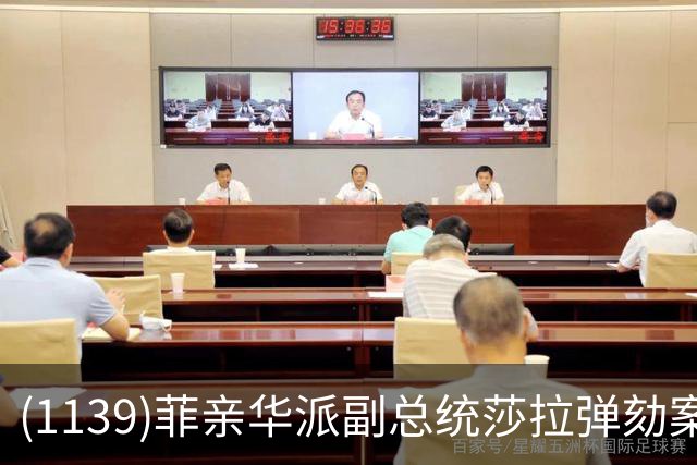 (1139)菲亲华派副总统莎拉弹劾案出现反转，有望险过关！