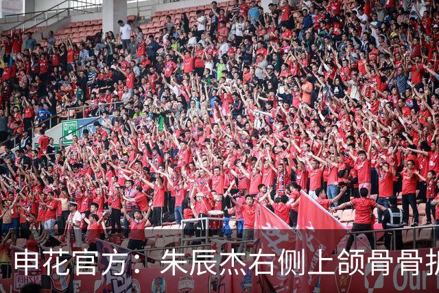 申花官方：朱辰杰右侧上颌骨骨折，预计恢复期为4-6周